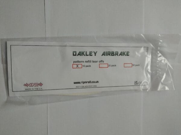 Zrywki Oakley Airbrake 10 sztuk zestaw